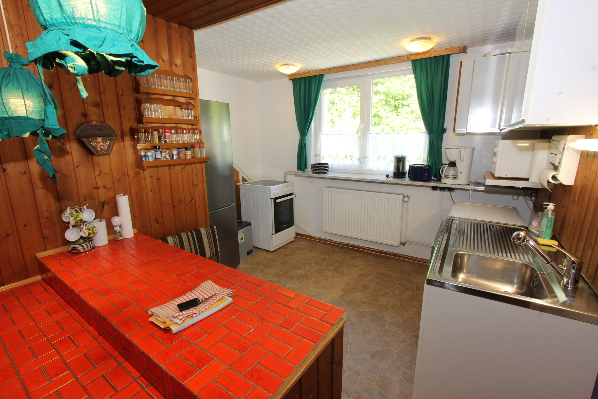 Apartment mit Bergblick