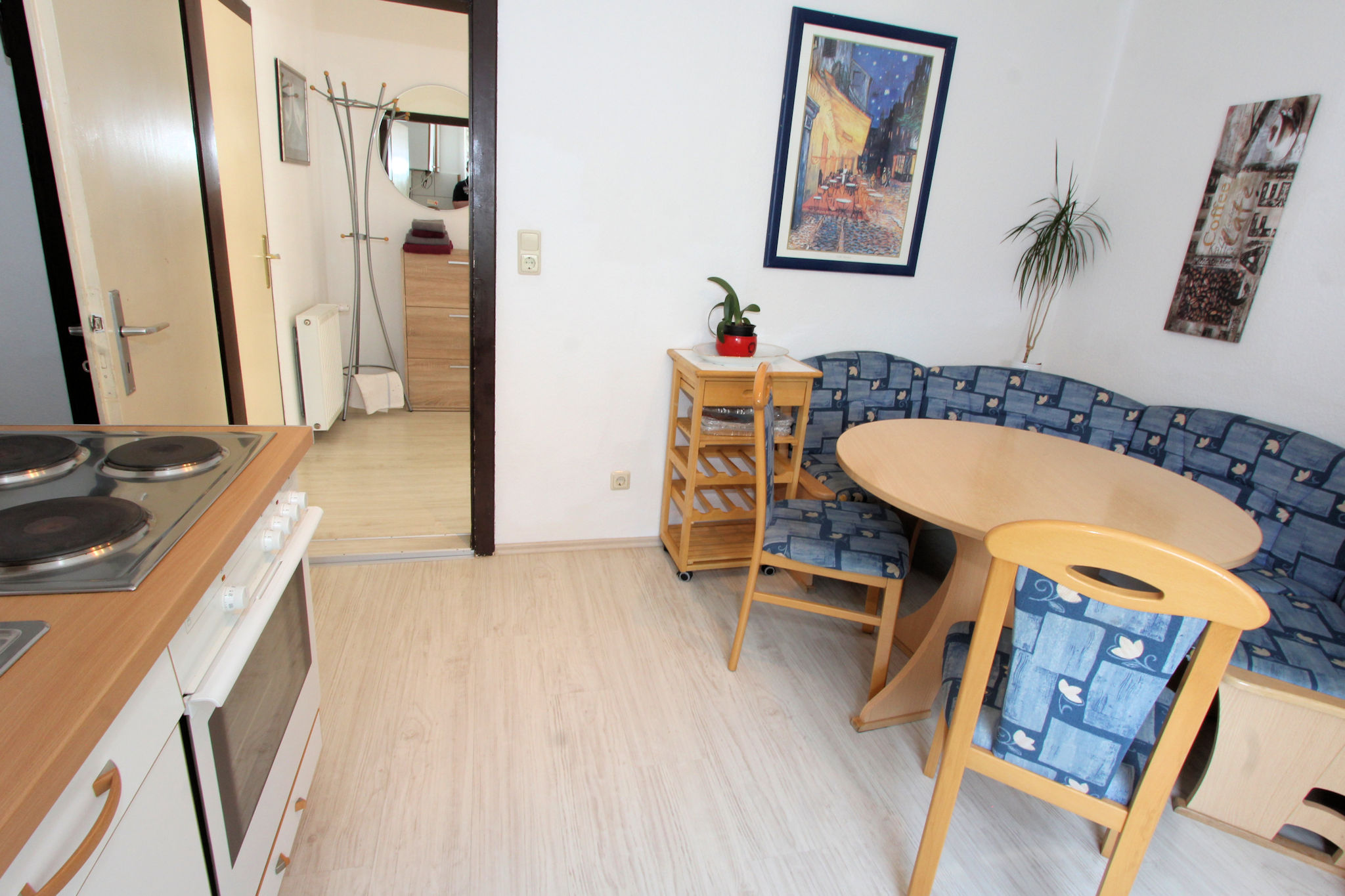 Apartment mit Terrasse